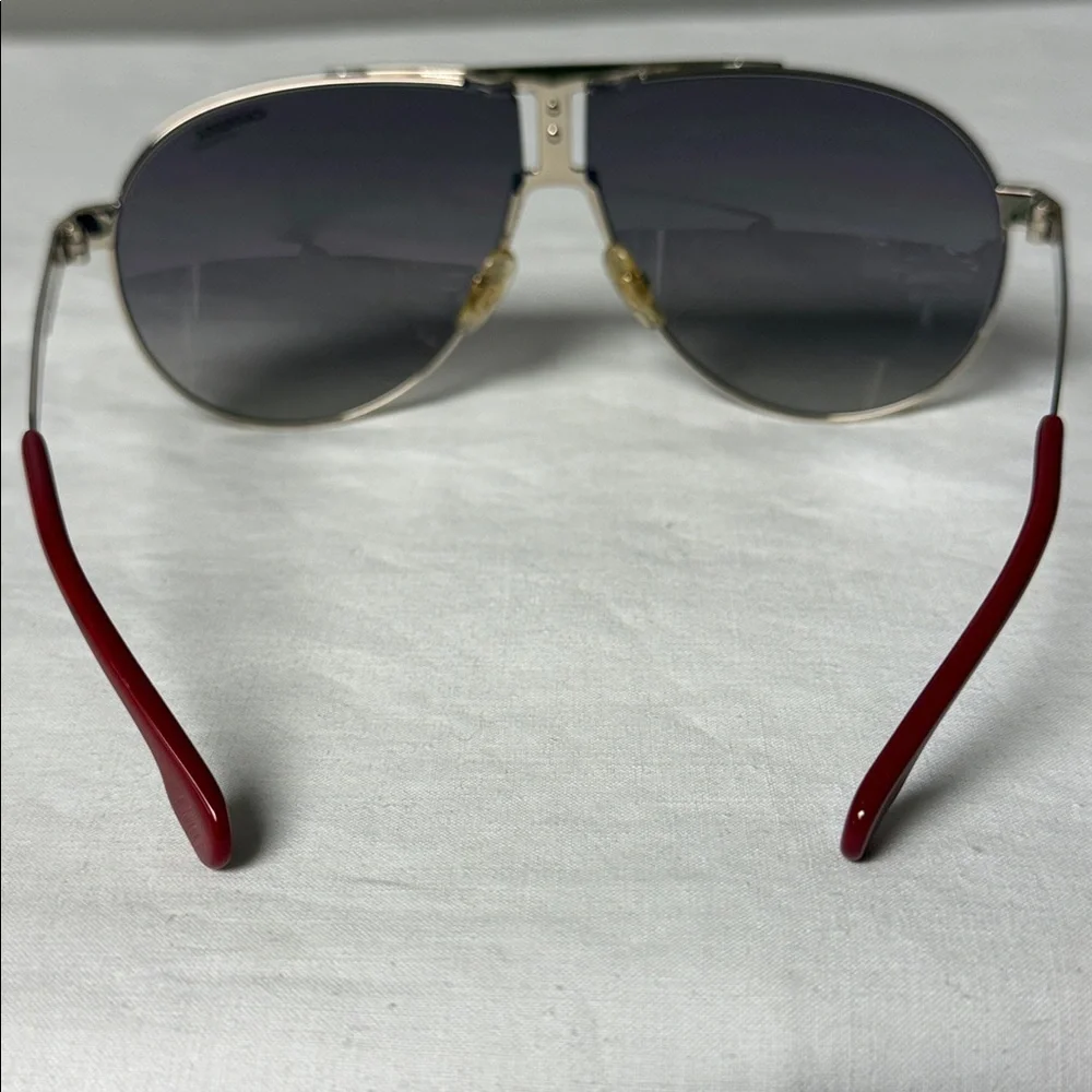 Carrera 1005/S Aviator Shield Sunglasses Black/Silver
